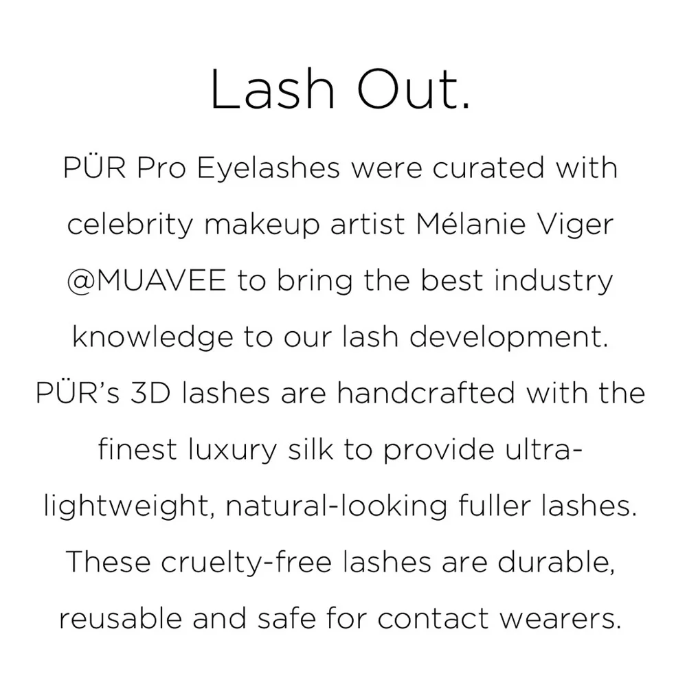 Pur Minerals Pro Eyelashes 3D Luxe Bombshell